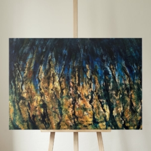 Schilderij getiteld vuur